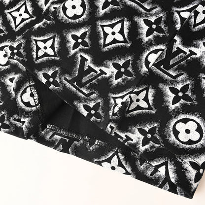 Louis Vuitton All-Over Logo Short-Sleeve T-Shirt