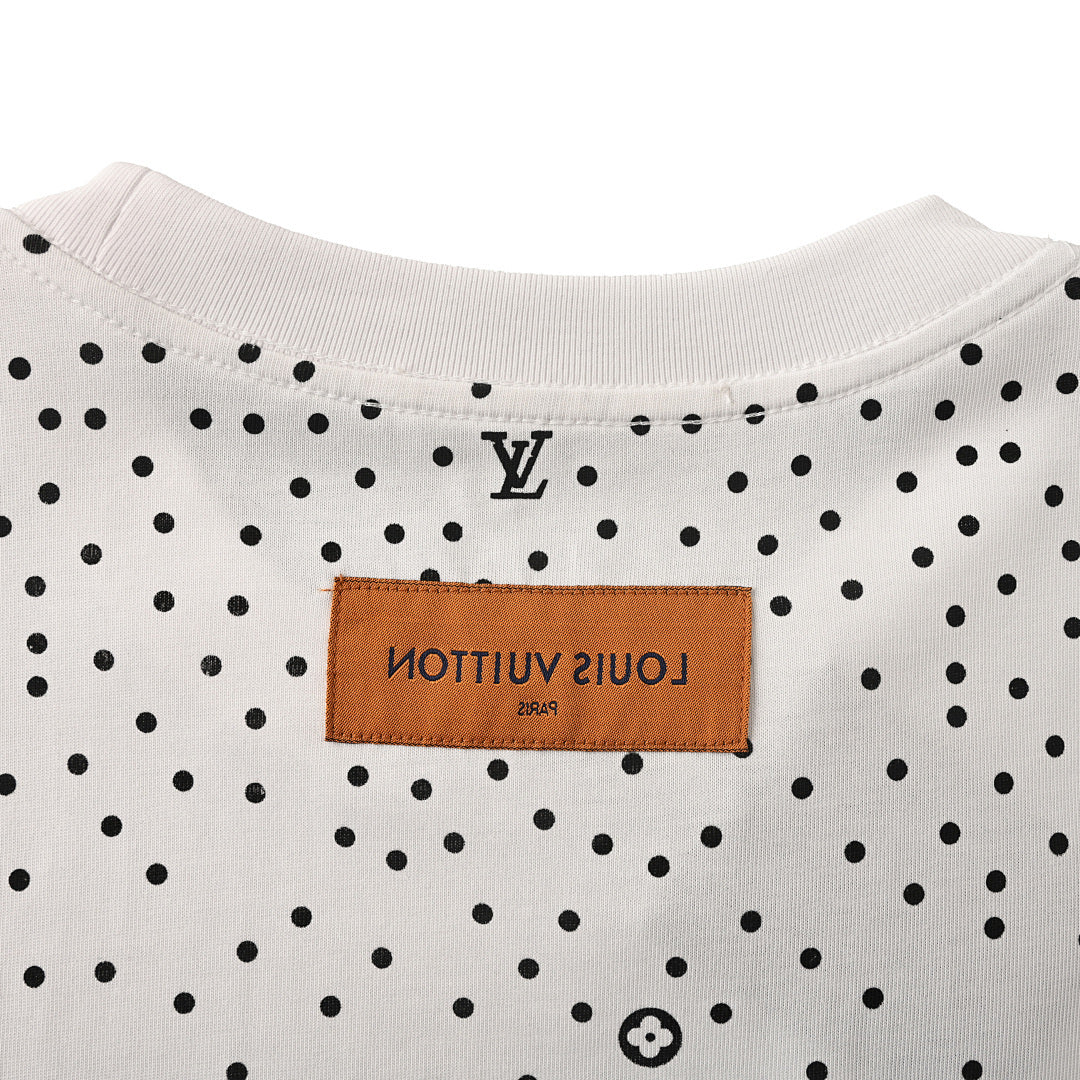 Louis Vuitton "Starry Sky" Print Short-Sleeve T-Shirt