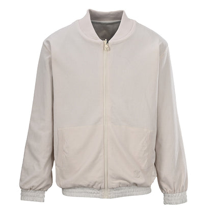 Louis Vuitton Tricolor Monogram Reversible Bomber Jacket