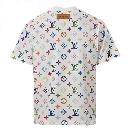 Louis Vuitton New All-Over Print Short-Sleeve Shirt