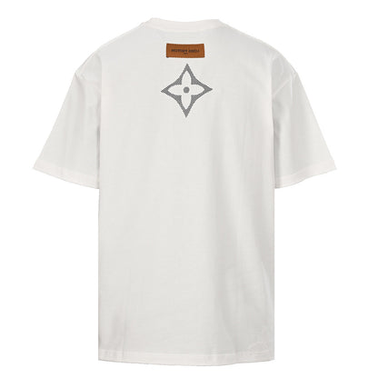 Louis Vuitton Flocked Logo Short-Sleeve T-Shirt