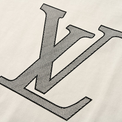 Louis Vuitton Flocked Logo Short-Sleeve T-Shirt