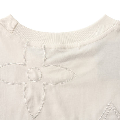 Louis Vuitton Beaded Crew-Neck Short-Sleeve T-Shirt