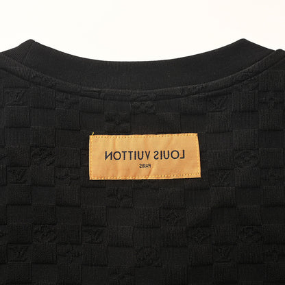 Louis Vuitton Monogram Damier Jacquard Short-Sleeve T-Shirt