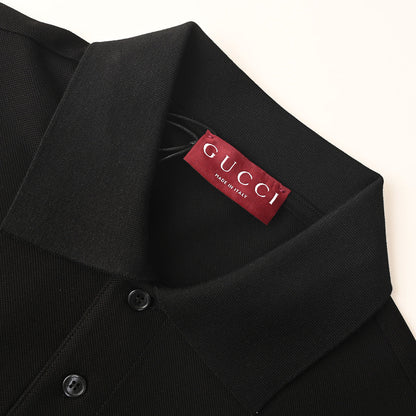 GUCCI Horsebit-Embroidered Pocket Polo Shirt