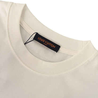 Louis Vuitton Embroidered Sailboat Short-Sleeve T-Shirt
