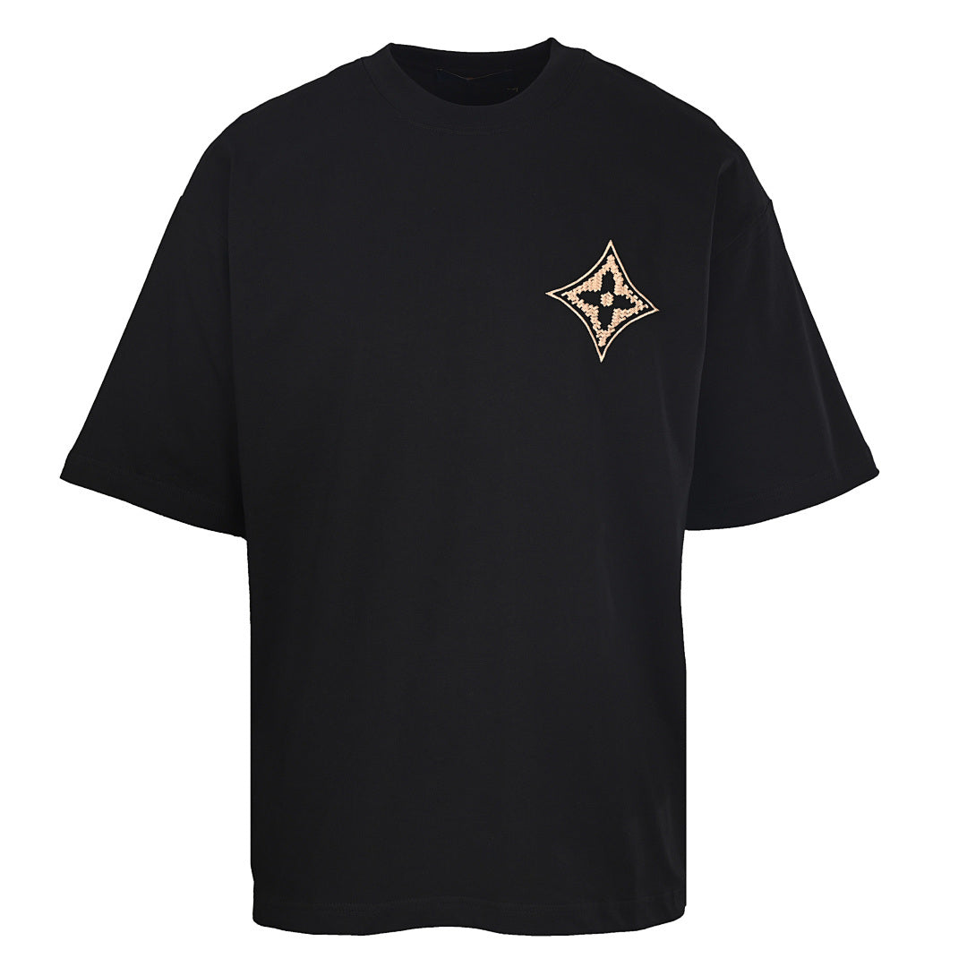 Louis Vuitton Tatami-Embroidered Short-Sleeve T-Shirt