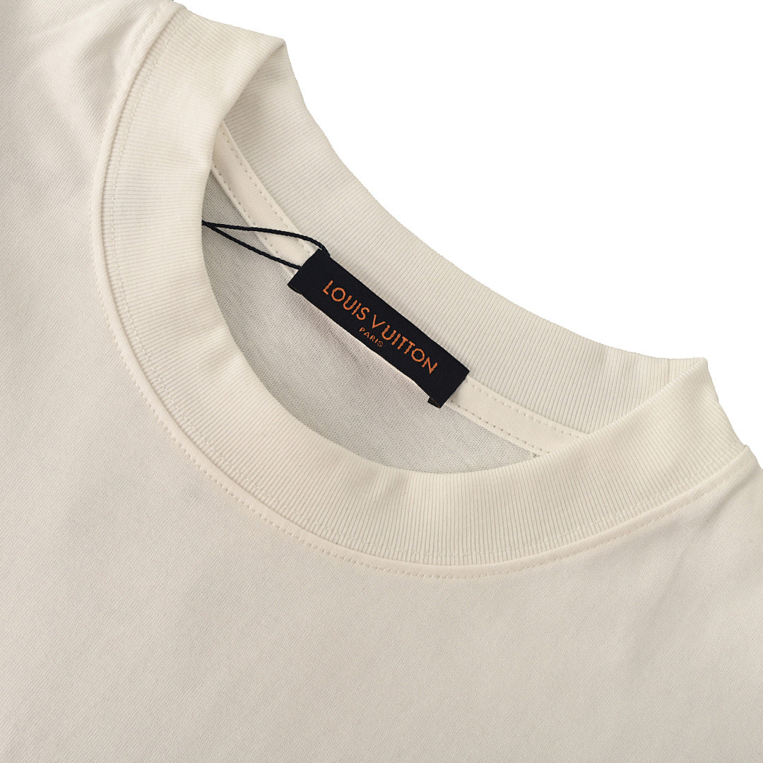 LOUIS VUITTON Bone Logo Short-Sleeve T-Shirt