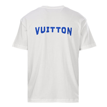 Louis Vuitton Short-Sleeve T-Shirt with Blue Circle Print
