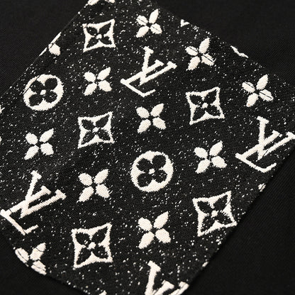Louis Vuitton Chain-Detail Denim Pocket Short-Sleeve T-Shirt