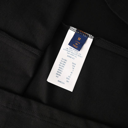 Louis Vuitton Chain-Detail Denim Pocket Short-Sleeve T-Shirt