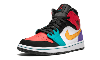 Air Jordan 1 Mid "Multicolor" 554724 125