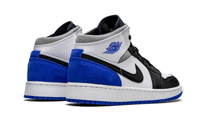Air Jordan 1 Mid GS "Royal White" BQ6931 102
