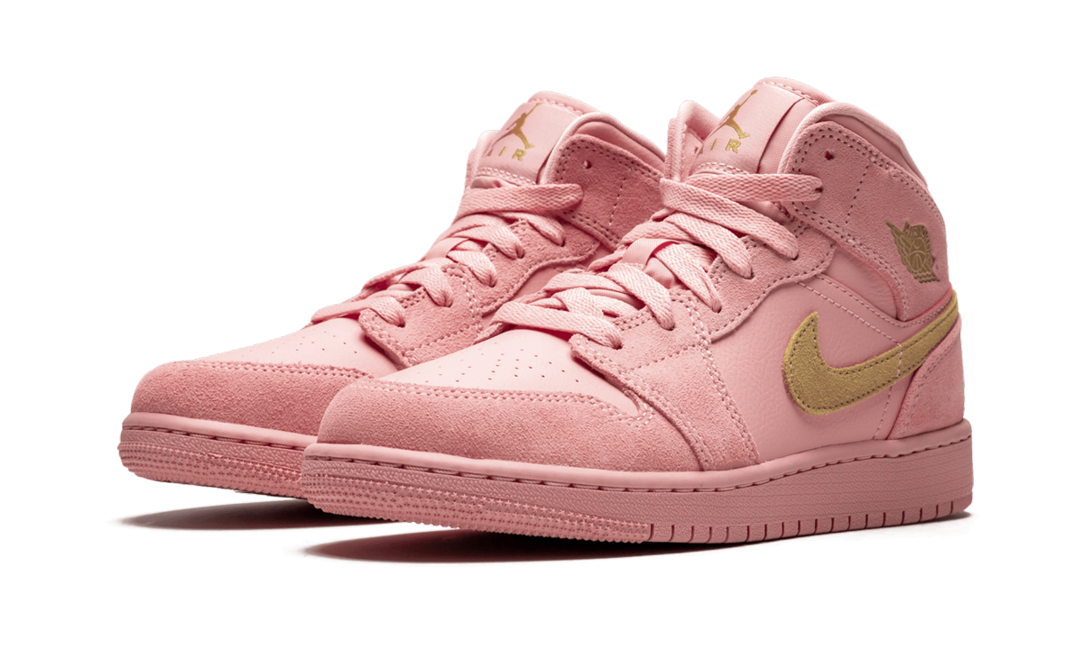 Air Jordan 1 MID SE GS "CORAL" BQ6931 600