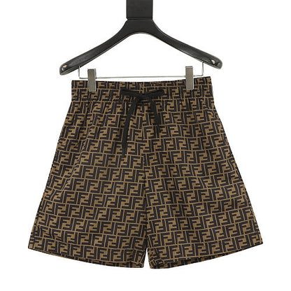Fendi Double-F Monogram Print Shorts