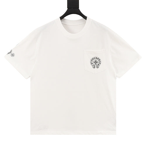 Chrome Hearts Multicolor Cross Print Short-Sleeve T-Shirt
