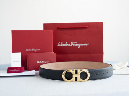 Ferragamo Classic Leather Belt