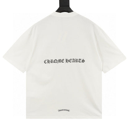 Chrome Hearts Sanskrit Horseshoe Print T-Shirt