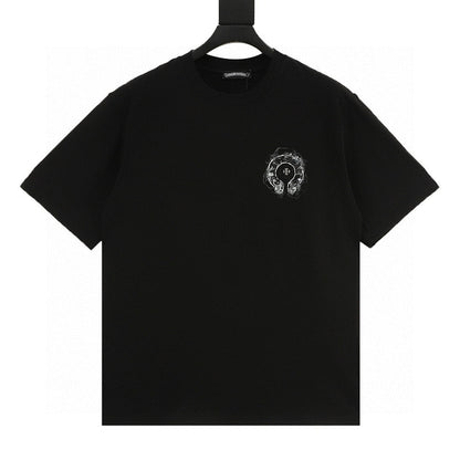 Chrome Hearts Front & Back Horseshoe T-Shirt