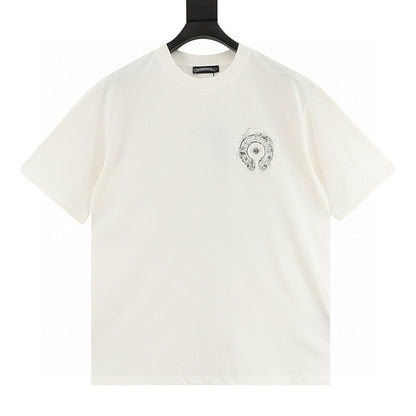 Chrome Hearts Front & Back Horseshoe T-Shirt
