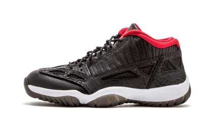 Air Jordan 11 Retro Low IE "Black Charcoal Red" 306008 001