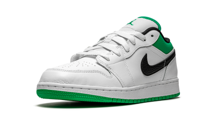 Air Jordan 1 Low GS "White / Stadium Green" 553560 129