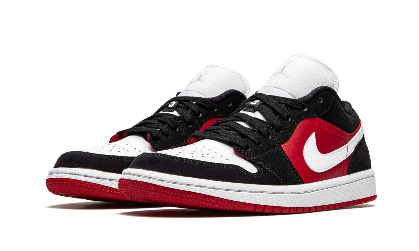 AIR JORDAN 1 LO WMNS "Black / White / Gym Red" DC0774 016