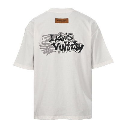 LOUIS VUITTON Bone Logo Short-Sleeve T-Shirt