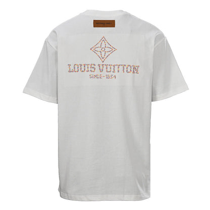 Louis Vuitton Flocked Logo Short-Sleeve T-Shirt