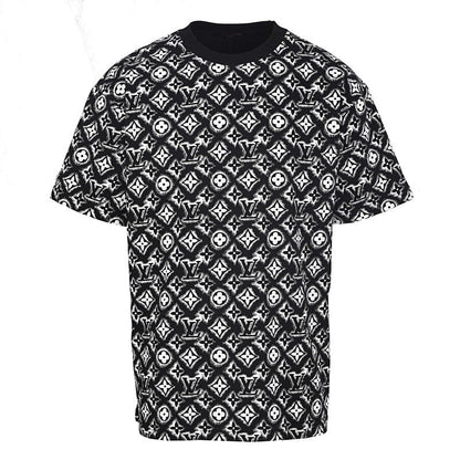 Louis Vuitton All-Over Logo Short-Sleeve T-Shirt
