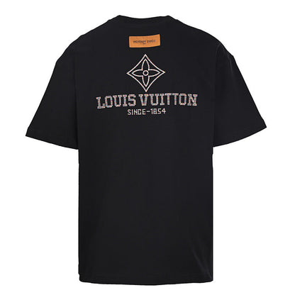 Louis Vuitton Flocked Logo Short-Sleeve T-Shirt