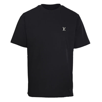 Louis Vuitton Hardware-Detail Crewneck Short-Sleeve T-Shirt