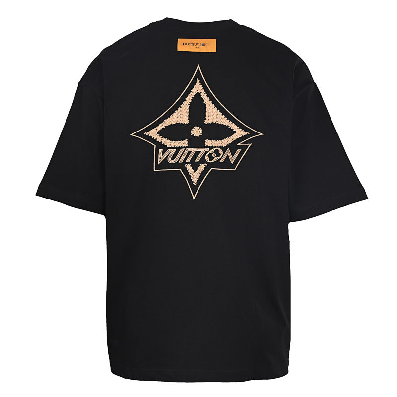 Louis Vuitton Tatami-Embroidered Short-Sleeve T-Shirt