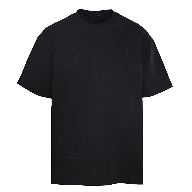 Louis Vuitton Beaded Crew-Neck Short-Sleeve T-Shirt
