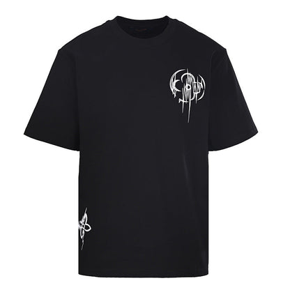 Louis Vuitton Gradient Shoulder-Letter Short-Sleeve T-Shirt