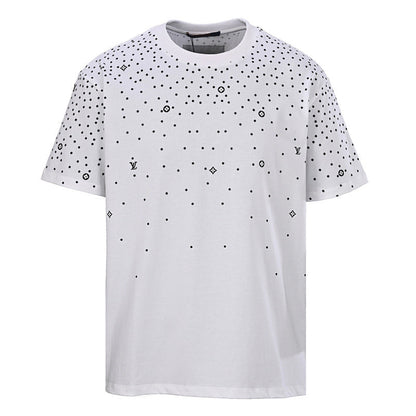 Louis Vuitton "Starry Sky" Print Short-Sleeve T-Shirt