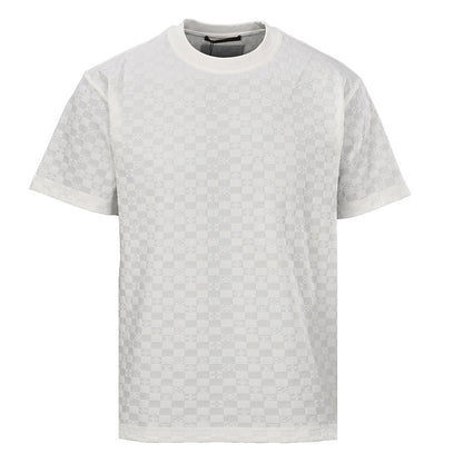 Louis Vuitton Monogram Damier Jacquard Short-Sleeve T-Shirt