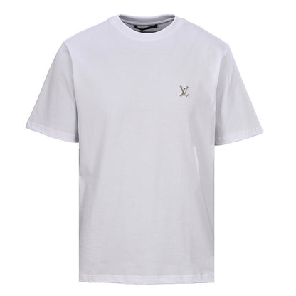 Louis Vuitton Hardware-Detail Crewneck Short-Sleeve T-Shirt