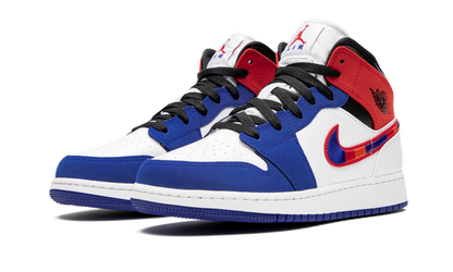 Air Jordan 1 Mid SE GS "Multicolor Swoosh" BQ6931 146