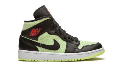 AIR JORDAN 1 MID SE WMNS "Barely Volt / Chile Red" CV5276 003