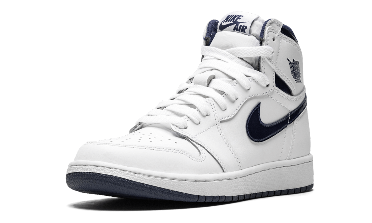 Air Jordan 1 High OG GS "Metallic Navy" 575441 106