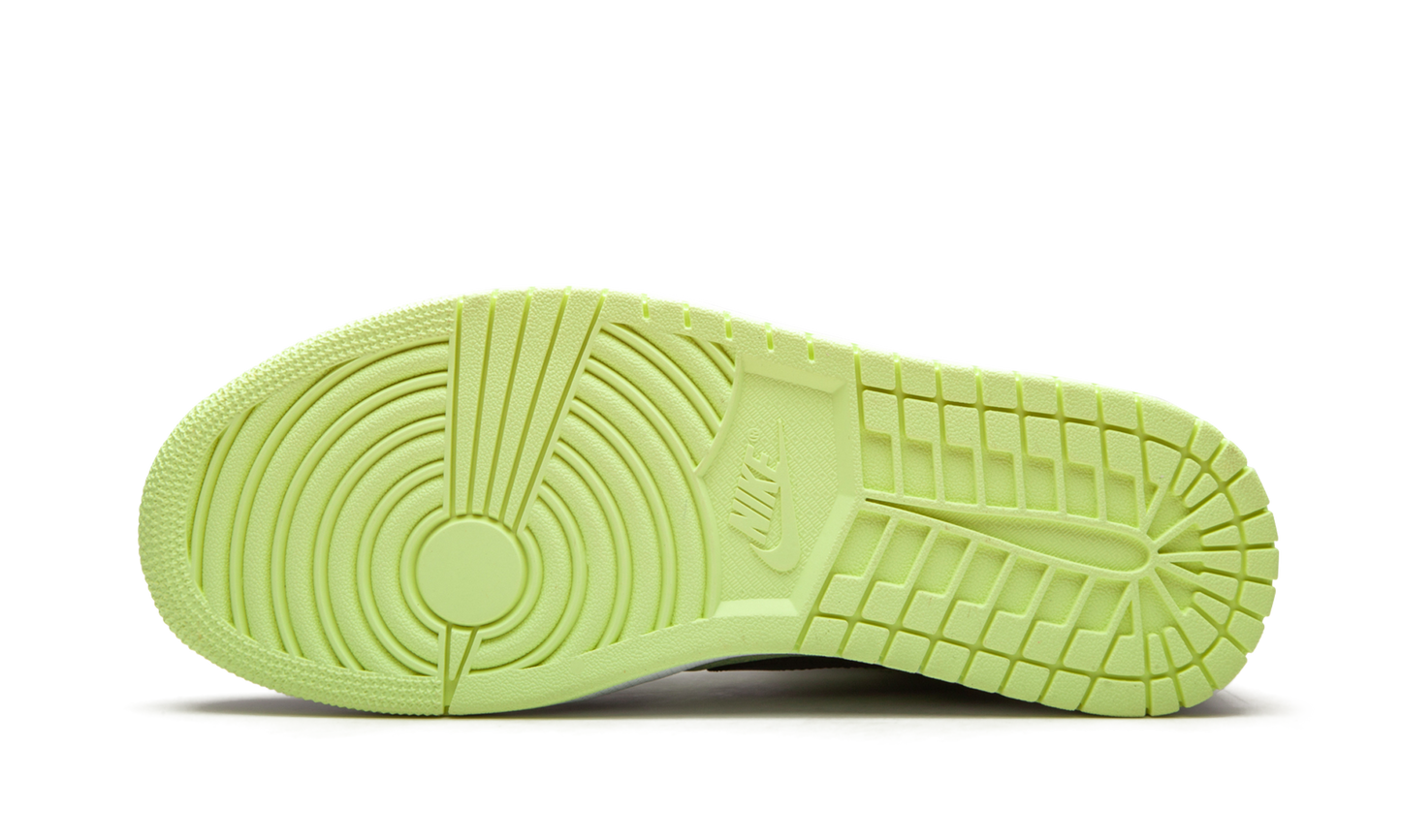 AIR JORDAN 1 MID SE WMNS "Barely Volt / Chile Red" CV5276 003