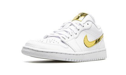 AIR JORDAN 1 Low SE WMNS "White Metallic Gold" CZ4776 100