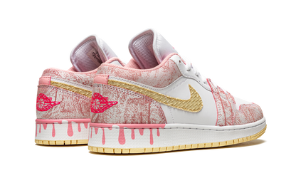 Air Jordan 1 Low SE GS "Paint Drip" CW7104 601