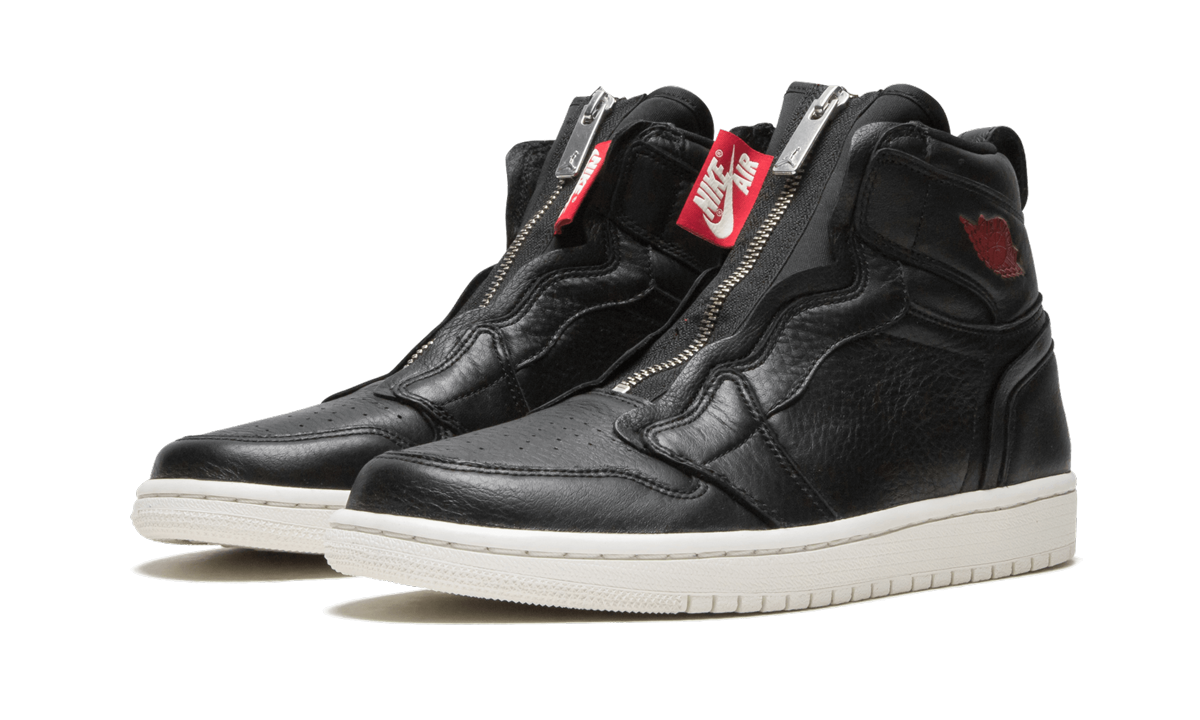 AIR JORDAN 1 HI ZIP PREM WMNS "Black Gym Red Phantom" AT0575 006