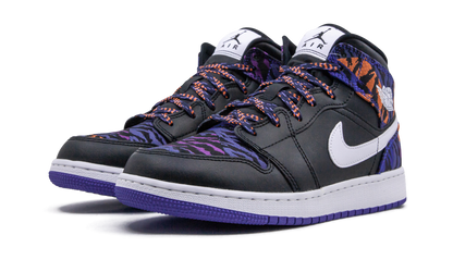 Air Jordan 1 Mid SE GS "Tiger Stripe" AV5174 005