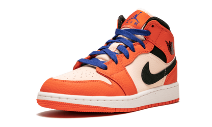 Air Jordan 1 Mid SE GS "Team Orange" BQ6931 800