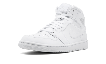 Air Jordan 1 Mid "White / Pure Platinum" 554724 104