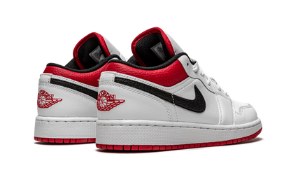 Air Jordan 1 Low GS "White / Gym Red" 553560 118