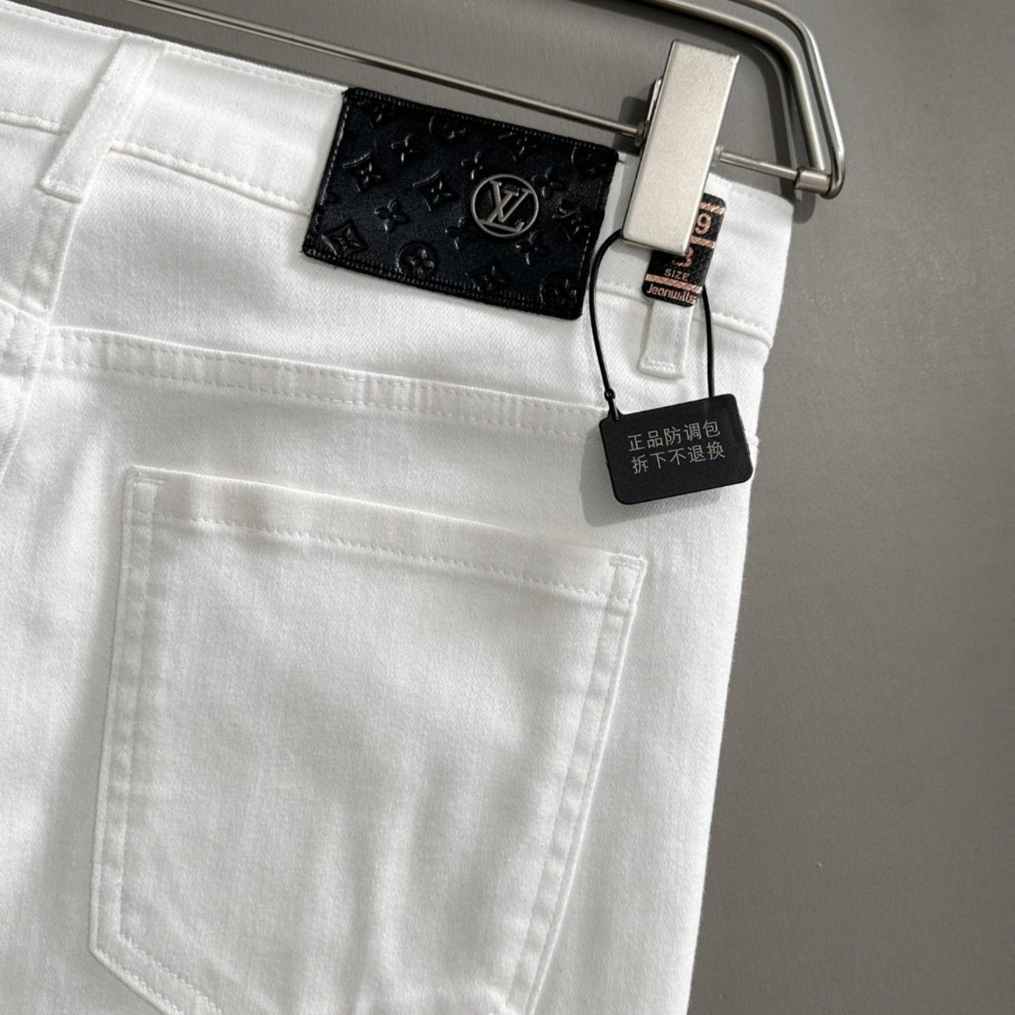Louis Vuitton Logo-Embroidered Jeans